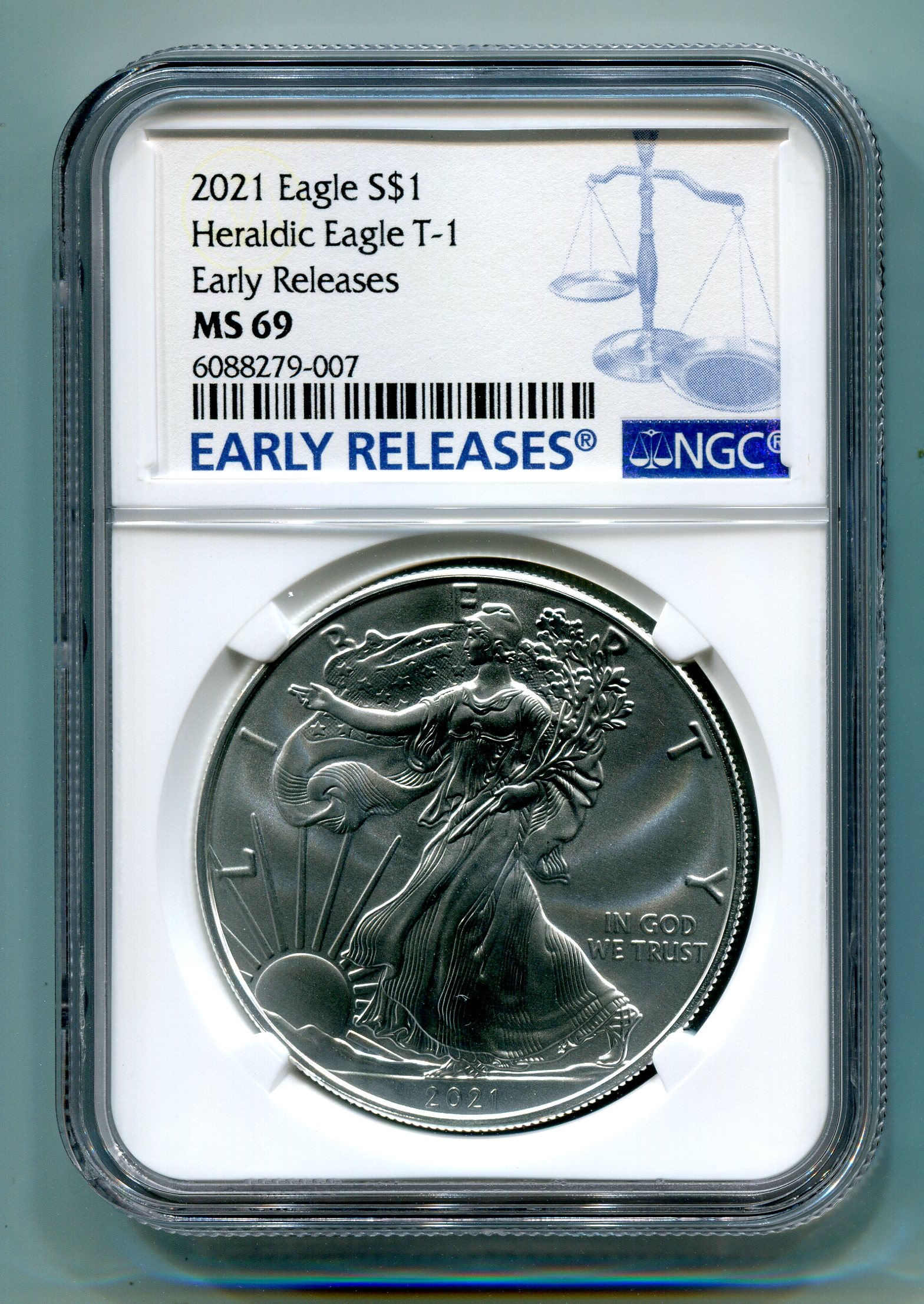 Details about   2017- W American Silver Eagle NGC MS69 1st Label Black First Day of Issue