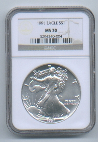 american silver eagle ngc ms70