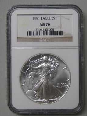 American silver eagle ngc ms70